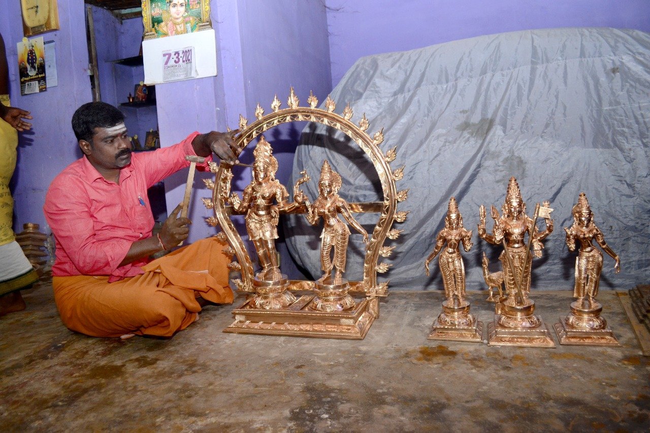 Kasthuri art gallery in kanchipuaram
